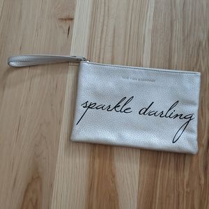 New York & Company Clutch Wristlet with zipper